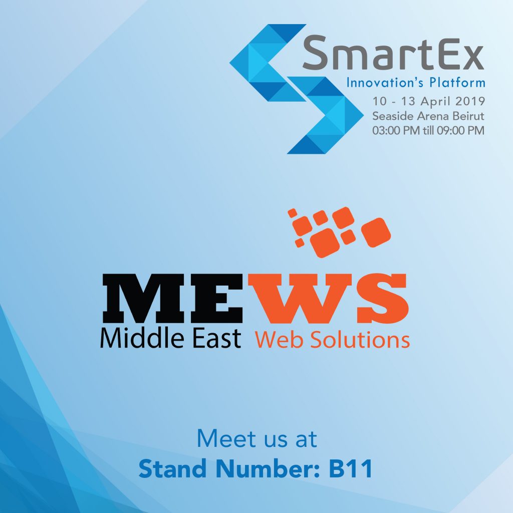 Meet MEWS @Smartex 3rd Edition 2019 – Let’s Unlock the Power of Digital Transformation